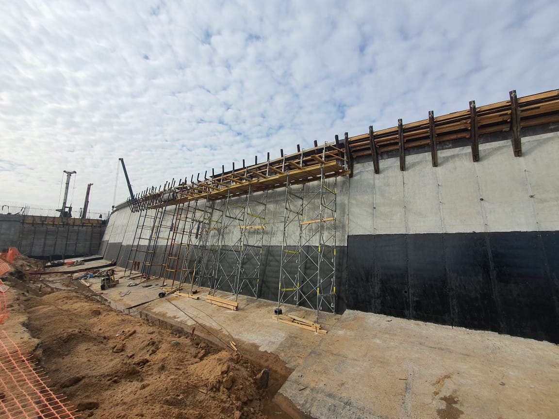 Строительство развязки у станции Мельничный ручей во Всеволожске по проекту НИИ ПГ