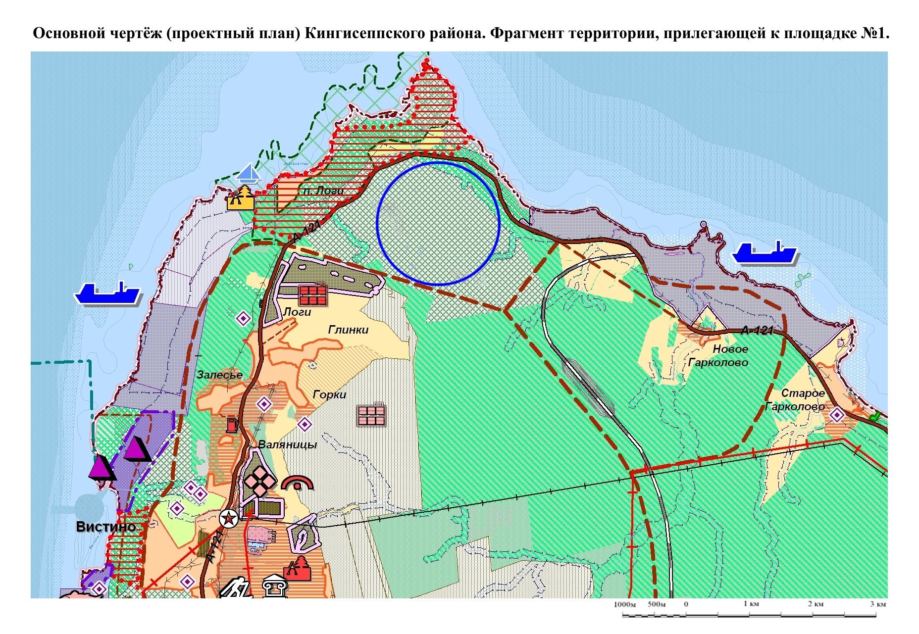 Проект исследования территории Кингисеппского муниципального района Ленинградской области с целью выбора площадок для размещения береговых сооружений трубопровода «Северный поток - NEXT»